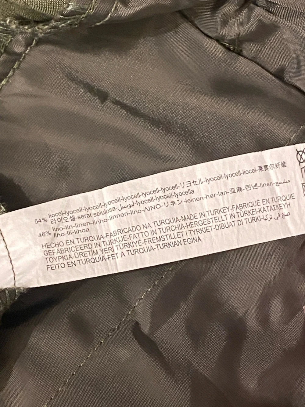 Zara olive green